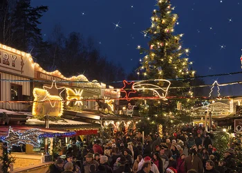 Weihnachtsmarkt in der Westernstadt Pullman City